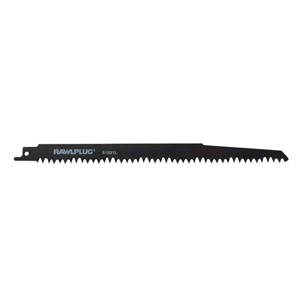 Plátok pílový do píly chvostovky pre rezanie dreva (5 ks/bal), 240 mm RAWLPLUG
