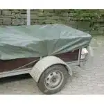 Plachta 8 x 12 m odolná nepremokavá 90g/m2 s okami zelená – Obrázok 3