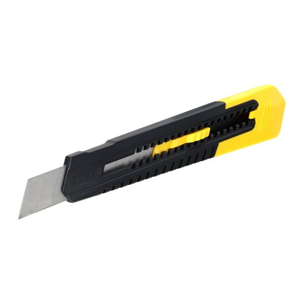Nôž PLASTOVÝ NA ODLAMOVACIE ČEPELE; 18mm; na karte Stanley 0-10-151