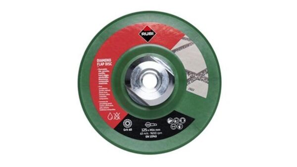 KOTÚČ DIAMANTOVÝ LAMELOVÝ 50/60, hrubá zrnitosť, 125mm RUBI 32937