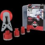 SADA KORUNIEK DRYGRES, 4 ks (28, 35, 43 a 68 mm) RUBI 50917