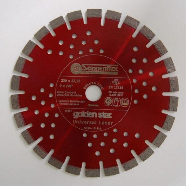 KOTÚČ DIAMANTOVY 115x2,2x10x22,23 Universal Laser GS Sonnenflex 81110 7