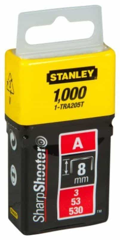 SPONY NÁHRADNÉ 6mm    1000 ks Stanley 1-TRA204T