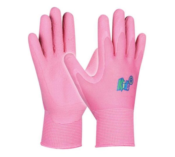 RUKAVICE PRACOVNÉ KIDS PINK, 5-8 ROKOV Gebol 709704