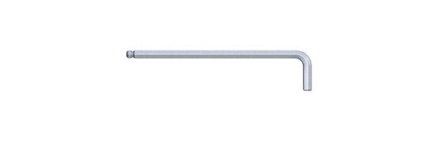 L-KĽÚČ 369, DLHÝ, 6-HRAN S GUĽATOU HLAVOU, 8,0x206mm WIHA 01404