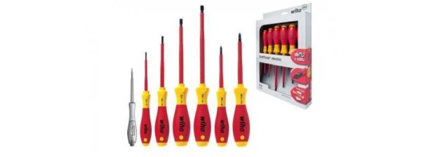 SADA SKRUTKOVAČOV SF ELECTRIC 320NK7, 7-DIELNA WIHA 00834