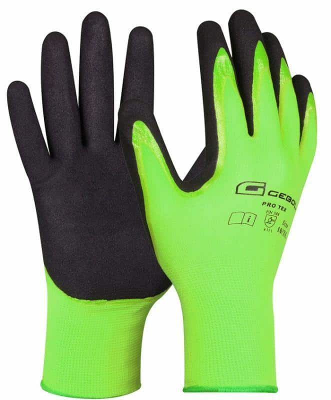 PictureServlet RUKAVICE PRACOVNÉ PRO TEX, ZELENÉ veľkosť 11 Gebol 709543