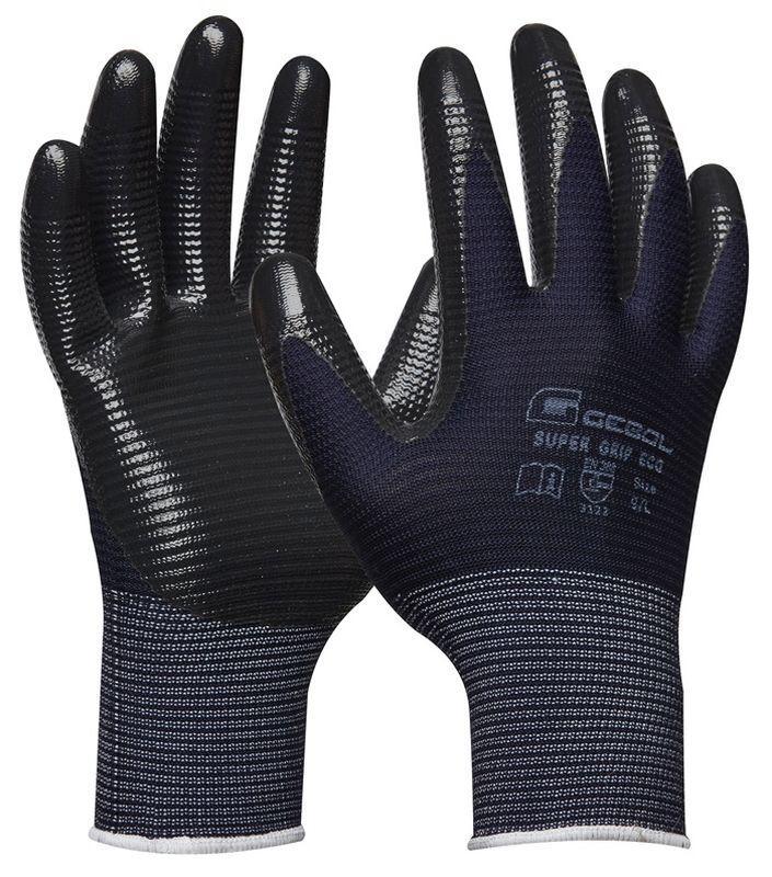 PictureServlet RUKAVICE PRACOVNÉ SUPER GRIP ECO veľkosť 9 Gebol 709609