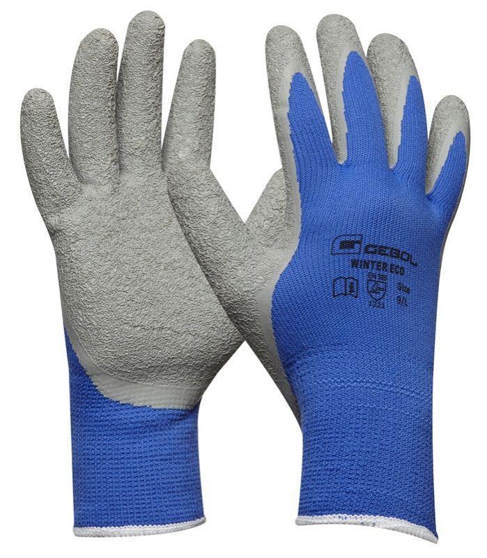 PictureServlet RUKAVICE PRACOVNÉ WINTER ECO veľkosť 9, modré Gebol 709589