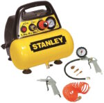 KOMPRESOR BEZOLEJOVÝ DN 200/8/6 + KIT6 STANLEY - Kompresory DN 200/8/6KIT – Obrázok 2