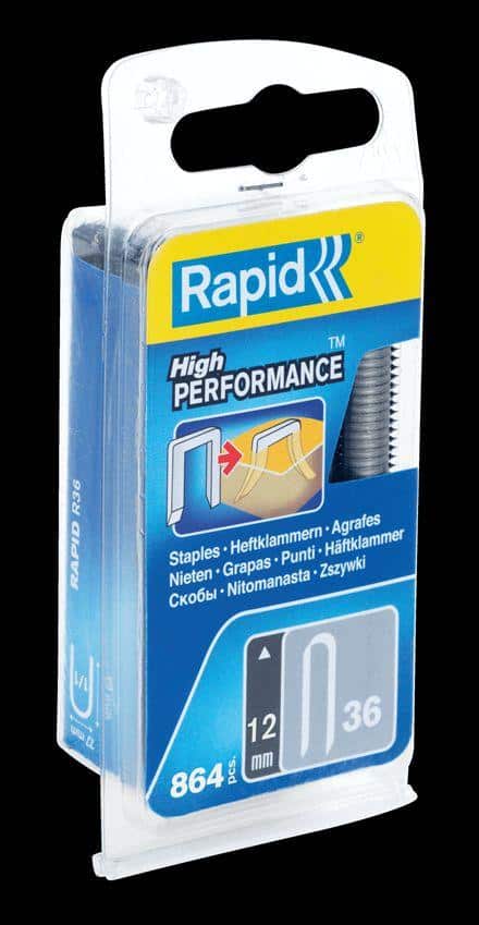 SPONY TYP 36 36/12 mm, 864ks, blister RAPID 40109626