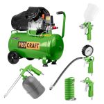 Kompresor Procraft AC50-2 + sada príslušenstva | AC50-2 – Obrázok 7