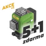 Zelený líniový krížový samonivelačný laser Procraft LE-4GL 5+1 | SET-5+1-LE-4GL