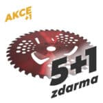 Nôž na krovinorez (kotúč) (D255×25,4) 40T s vnútornými čepeľami 5+1 | SET-5+1-H/P-3/R