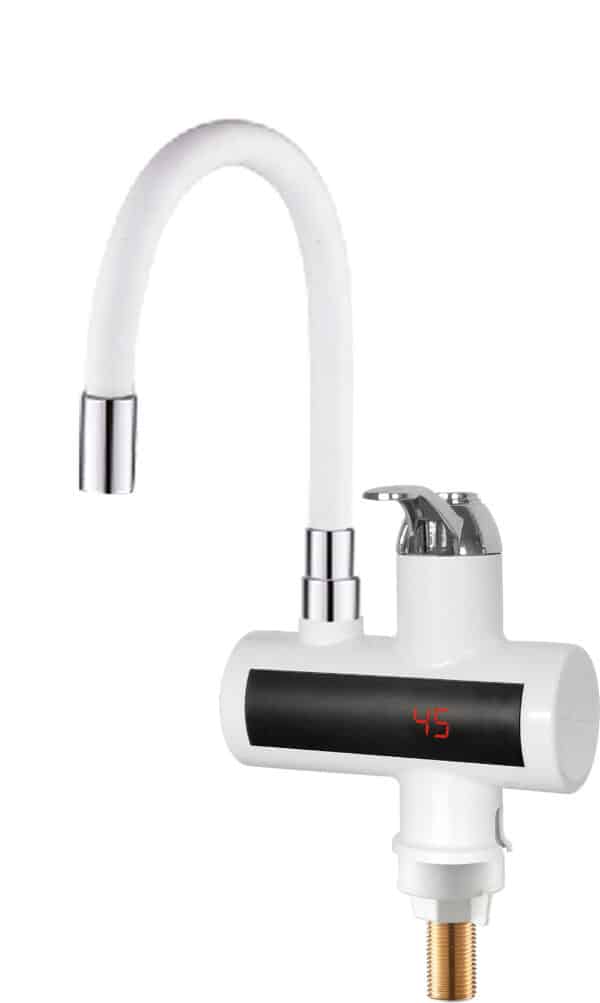 Batérie s elektrickým ohrevom vody a flexi výtokom ELW21-EF-WHITE | ELW21-EF-WHITE