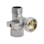 T-kus s guľovým ventilom 1/2"×3/4"×1/2" | KR.515 1/2"×3/4"×1/2"