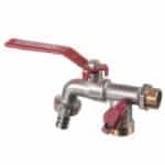 Kulový kohout zahradní se dvěma vývody 1/2" | KR.248 1/2"
