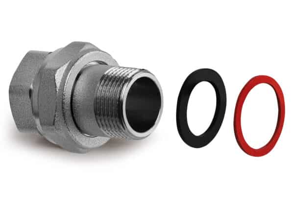 Skrutkovanie, priame, ploché tesnenie 1/2" | KR.343 1/2"