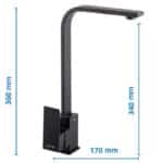 Drezová batéria, KUB-011 BLACK, čierna | KUB-011 BLACK