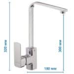 Drezová batéria MIXXUS PREMIUM KUBUS 017 | KUBUS 017