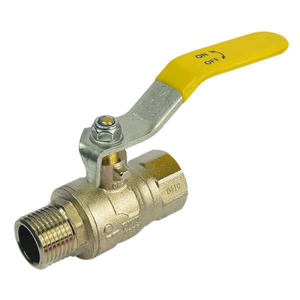Klum Kohút guľový plyn pákový, MxF, 3/4 "