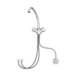 Mereo Drezová stojanková batéria, pre nízkotl. prietokové ohrievače, ramienko 220 mm, chróm