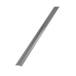 Mereo Spodná ALU prahová lišta pre lietacie dvere  120 cm, vr. 2 ks krytiek – Obrázok 2