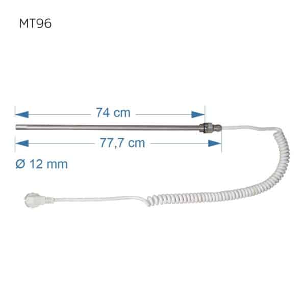 Mereo Vykurovacia tyč 800W