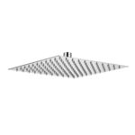 Mereo Tanierová sprcha horná, Slim, hranatá 250x250 mm s kĺbom, nerez – Obrázok 2
