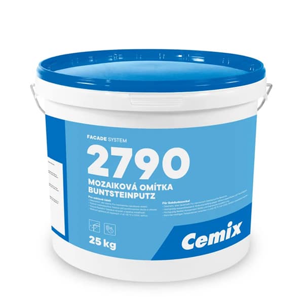 Mozaiková omietka Cemix 2790 na sokle – balenie 25 kg