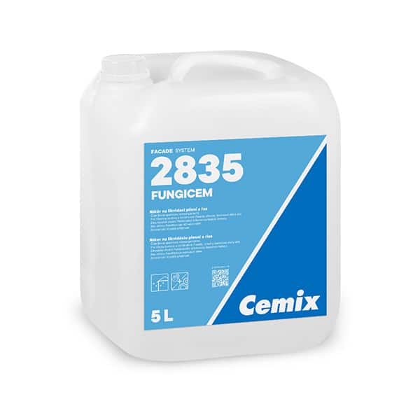 Náter na likvidáciu plesní a rias Cemix 2835 Fungicem – balenie 5 l