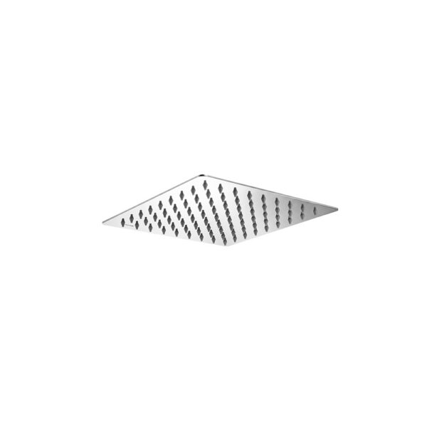 Mereo Tanierová sprcha horná, Slim, hranatá 200x200 mm s kĺbom, nerez
