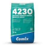Ľahčená sadrová omietka Cemix 4230 s tepelnou izoláciou – balenie 25 kg