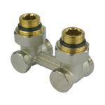 Klum Radiatorové šrubenie (armatúra), uzatvaracie, rohové  1/2"x 3/4" – Obrázok 2