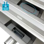 Mereo Odtokový sprchový žľab do steny 70 cm, vr. roštu TILE – Obrázok 8