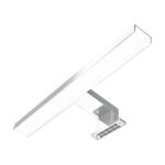 Mereo Led kúpeľňové osvetlenie nad zrkadlo, strieborné, 40 cm, 7 W, 455 lm, 4000 K, IP44, 230 V – Obrázok 5
