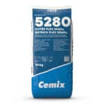 Cementový poter s vláknami Cemix 5280 Poter Flex – balenie 25 kg