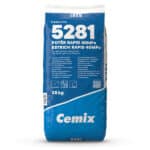 Rýchlotuhnúci cementový poter Cemix 5281 Poter Rapid – balenie 25 kg