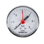 Klum Tlakomer 63 mm, 0 - 6bar, zadný vývod 1/4"