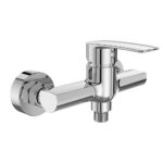 Mereo Sprchová nástenná batéria, Pego, 150 mm, bez príslušenstva, chróm