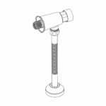 Mereo Pisoárová sada s tlačným ventilom 1/2" x 1/2" – Obrázok 2