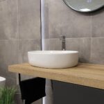 Mereo Umyvadlo na desku bez prepadu, Doren, 520x400x130 mm, slza, keramické – Obrázok 3
