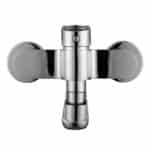 Mereo Drezová nástenná batéria, Viana, 150 mm, s ramienkom plochým rovným 200 mm, chróm – Obrázok 4