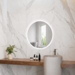 Mereo Zrkadlo okrúhle pr. 60 cm, LED osvetlenie a odhmlievanie – Obrázok 11