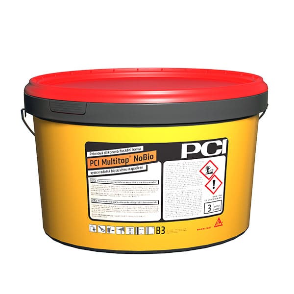 PCI Multitop Nobio B1 silikónový fasádny náter