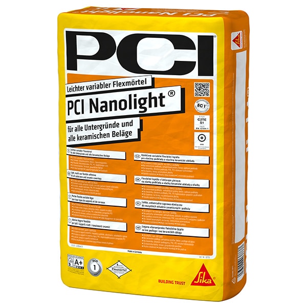 PCI NANOLIGHT ® ľahčené flexibilné lepidlo 15kg