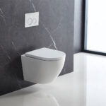 Mereo WC závesné kapotované, Smart Flush RIMLESS, 490x370x360, keramické, vr. sedátka CSS126 – Obrázok 4