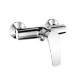 Mereo Sprchová nástenná batéria, Eve, bez príslušenstva, 150 mm, chróm