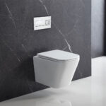 Mereo WC závesné kapotované, Smart Flush RIMLESS, 490x340x350, keramické, vr. sedátka CSS118S – Obrázok 4
