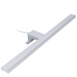 Mereo Led kúpeľňové osvetlenie nad zrkadlo, strieborné, 60 cm, 12 W, 780 lm, 4000 K, IP44, 230 V – Obrázok 4